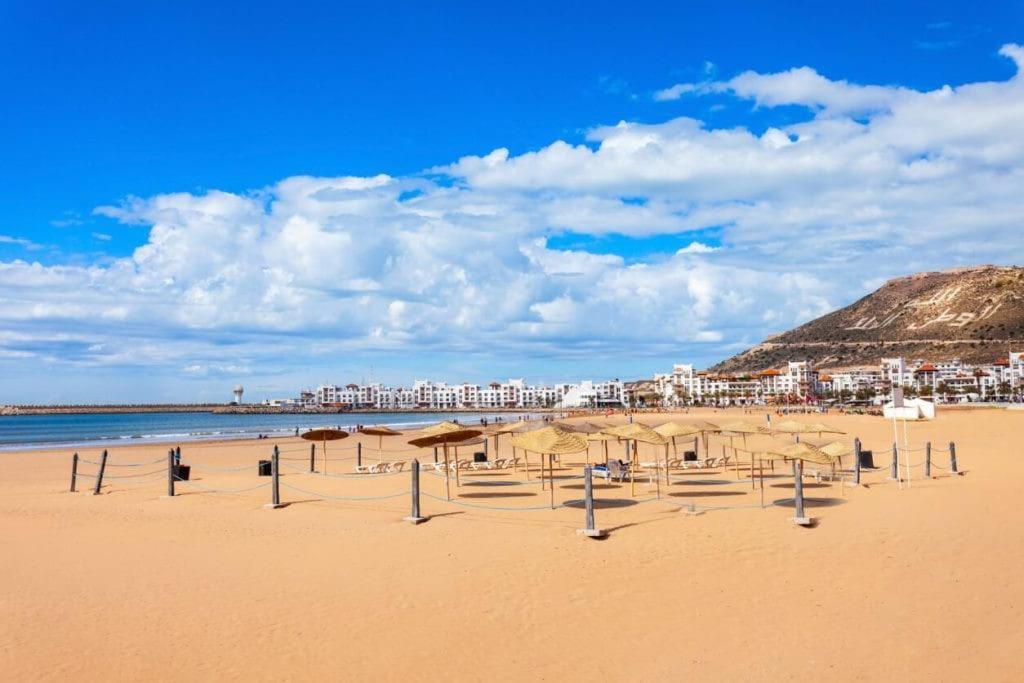 Appartement De Luxe ,Piscine,Parking,Terrasse Agadir Extérieur photo